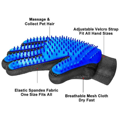 Pet Grooming Glove - The Ultimate Tool for Bonding and Grooming